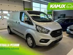 Moondust silver (metallic) Käytetty 2021 Ford Transit Custom Trend Van | 34 900 € (Hieman kallis)