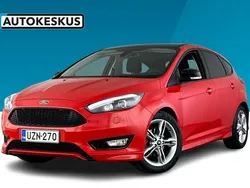 Punainen Käytetty 2016 Ford Focus Viistoperä | 10 900 € (Perustarjous)