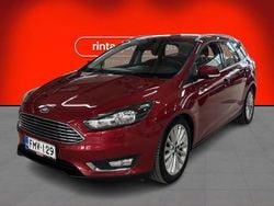Punainen Käytetty 2017 Ford Focus Titanium Farmari | 11 490 € (Hyvä tarjous)
