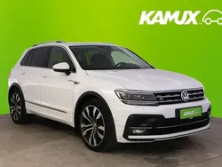 Valkoinen Käytetty 2019 VW Tiguan R-line Katumaasturi | 27 200 € (Perustarjous)