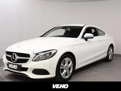 Valkoinen Käytetty 2016 Mercedes C180 Coupe - kaksiovinen | 23 800 € (Perustarjous)