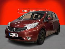 Punainen Käytetty 2014 Nissan Note Visia Tila-auto | 3 980 € (Perustarjous)