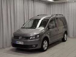 Harmaa Käytetty 2014 VW Caddy Maxi Trendline Tila-auto | 12 900 € (Hieman kallis)