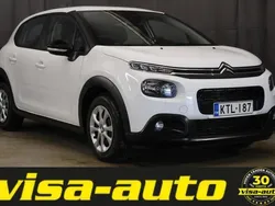 Valkoinen Käytetty 2018 Citroën C3 Feel Viistoperä | 9 990 € (Perustarjous)