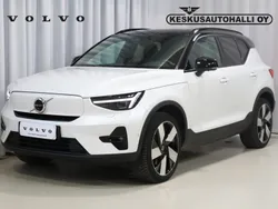 Valkoinen Käytetty 2024 Volvo XC40 Ultimate Katumaasturi | 50 900 € (Kallis)