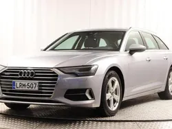 Harmaa Käytetty 2022 Audi A6 Farmari | 37 900 € (Hieman kallis)