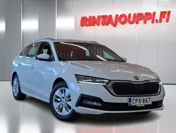 Valkoinen Käytetty 2022 Skoda Octavia Ambition Farmari | 15 700 € (Hyvä tarjous)
