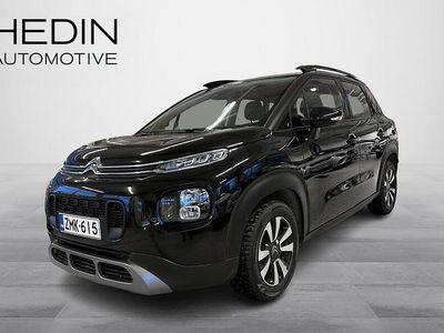 Käytetty Citroën C3 Aircross Feel 110 HP (80 kW) 2018 Musta Katumaasturi