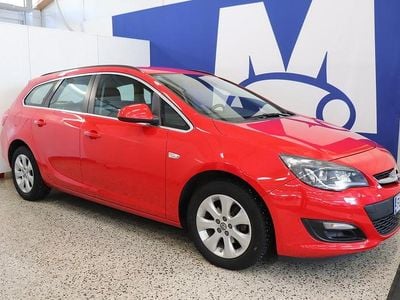 Punainen Käytetty 2015 Opel Astra drive Farmari | 8 900 € (Hieman kallis)