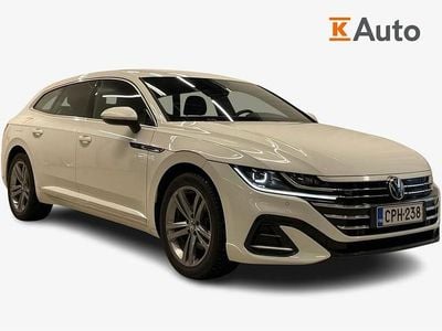 Käytetty VW Arteon R-line 218 HP (160 kW) 2021 Valkoinen Farmari