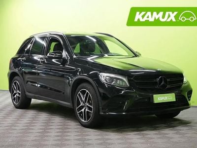 Käytetty Mercedes GLC220 Business 170 HP (125 kW) 2017 Musta Katumaasturi