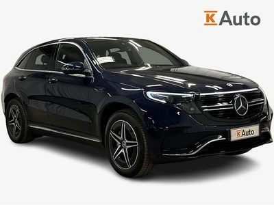 Käytetty Mercedes EQC400 Business 300 kW (408 HP) 2021 Met. sininen Katumaasturi