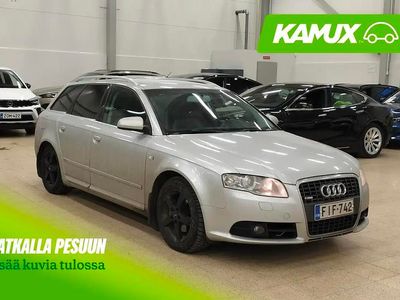Käytetty Audi A4 S-Line 140 HP (102 kW) 2007 Hopea / harmaa Farmari
