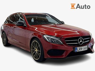 Punainen Käytetty 2016 Mercedes C220 Premium Farmari | 23 900 € (Kallis)