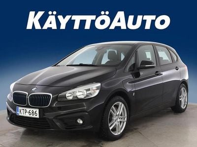 Käytetty BMW 225 Active Tourer Comfort Edition 224 HP (164 kW) 2017 Musta Tila-auto