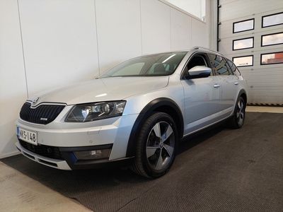 käytetty Skoda Octavia Combi 2,0 TDI 184 4x4 Scout DSG // 1-om // webasto // navi // täyd.huoltokirja