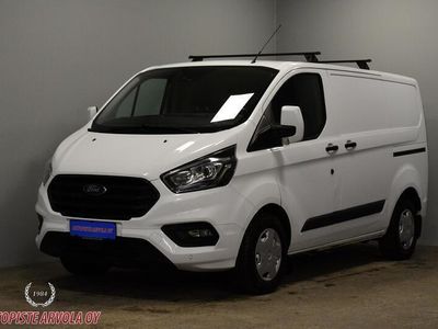 käytetty Ford 300 Transit Custom2.0(130hv) L1H1 "uusikori" LÄPIJUOSTAVA / hyllyt / lisälämmitin, koukku ym.