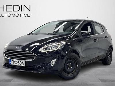 Käytetty Ford Fiesta Titanium 125 HP (91 kW) 2021 Musta Viistoperä