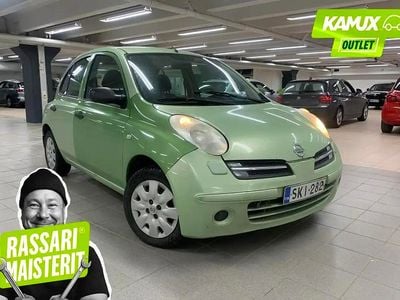 Käytetty Nissan Micra 80 HP (58 kW) 2005 Vihreä Viistoperä