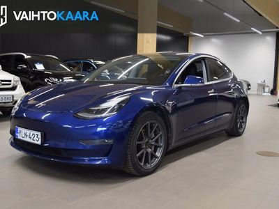 käytetty Tesla Model 3 Long Range Dual Motor AWD Aut # 360 kamera, Navigointi, Adapt.vakkari, Avaimeton käyttö, Led ajovalot, 2 x latauslaite