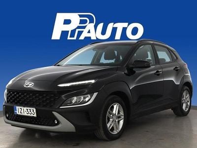 Käytetty Hyundai Kona Comfort 120 HP (88 kW) 2021 Musta Katumaasturi
