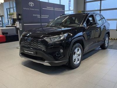 Käytetty Toyota RAV4 Hybrid Active 178 HP (130 kW) 2021 Musta Katumaasturi