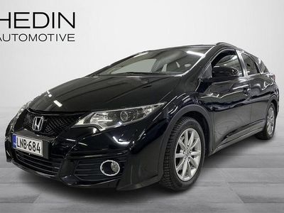 Musta Käytetty 2016 Honda Civic Farmari | 13 700 € (Perustarjous)