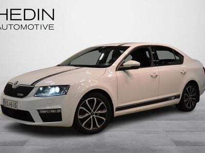 Valkoinen Käytetty 2016 Skoda Octavia RS Viistoperä | 14 840 € (Perustarjous)