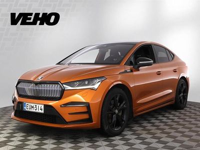 Oranssi Käytetty 2023 Skoda Enyaq iV RS Katumaasturi | 38 800 € (Perustarjous)