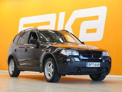 käytetty BMW X3 2,0d E83 SAV ** Juuri tullut! / Vakkari / Vetokoukku / Lohko **