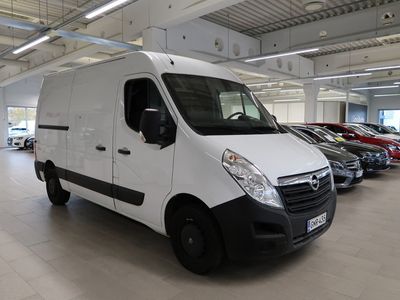 käytetty Opel Movano Van L2H2 (3,5t) 2.3 CDTI BiTurbo 107kW MT6 FWD (XZ14) / ALV -vähennyskelpoinen / Polttoainetoiminen lisälämmitin / Vetokoukku / Ilmastointi **** LänsiAuto Safe -sopimus hintaan 590e ****