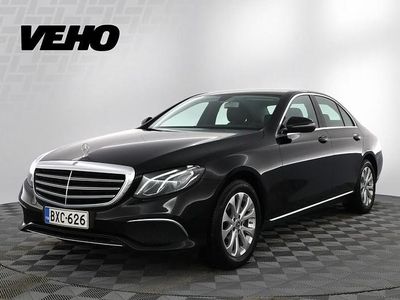 Musta Käytetty 2019 Mercedes E200 Business Sedan | 16 700 € (Hyvä tarjous)