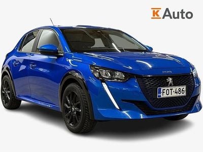 Käytetty Peugeot e-208 Active 100 kW (136 HP) 2022 Sininen Viistoperä