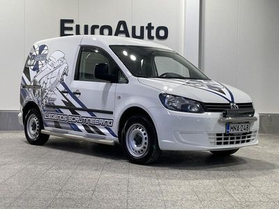 käytetty VW Caddy umpipakettiauto 16 TDI 55kW WEBASTO KAUKOSÄÄDÖLLÄ / VETOKOUKKU