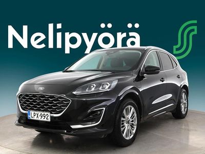 Käytetty Ford Kuga Vignale 224 HP (164 kW) 2021 Musta Katumaasturi