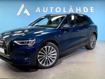 käytetty Audi e-tron BL4CK WEEK: 1.99%! 55 Quattro 95kWh *ACC, HUD, Nahat, Ilmajousitus, 360-kamera*