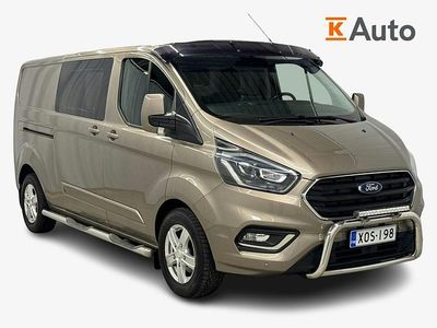 Harmaa Käytetty 2019 Ford Transit Custom Limited Van | 27 900 € (Kallis)
