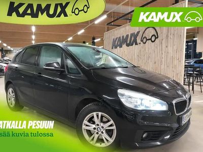 Käytetty BMW 216 Active Tourer 116 HP (85 kW) 2016 Musta Tila-auto