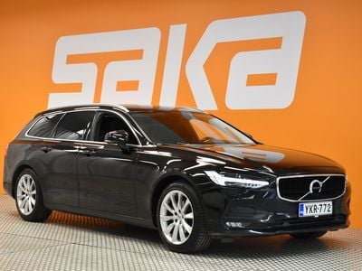 käytetty Volvo V90 D4 Momentum aut ** Merkkihuollettu / ALV / PilotAssist / Tutkat / LED / Navi / VOC / KeyLessGo / Vetokoukku **