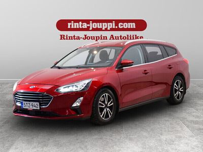 käytetty Ford Focus 1,5 TDCi EcoBlue 120hv A8 Titanium Wagon - Automaatti farkku, Webasto kaukokäytöllä, Merkkihuollettu, Siisti ja taloudellinen