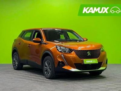 Käytetty Peugeot e-2008 Active 100 kW (136 HP) 2021 Fusion orange paint/painted metallic ext trim type Katumaasturi