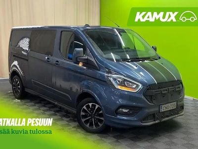 Käytetty Ford Transit Custom Sport 185 HP (136 kW) 2019 Sininen Van