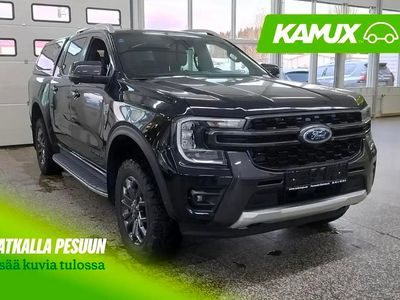 Musta Käytetty 2024 Ford Ranger Wildtrack Nouto | 59 900 €