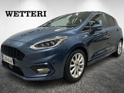 Käytetty Ford Fiesta ST-Line 101 HP (74 kW) 2019 Sininen Viistoperä