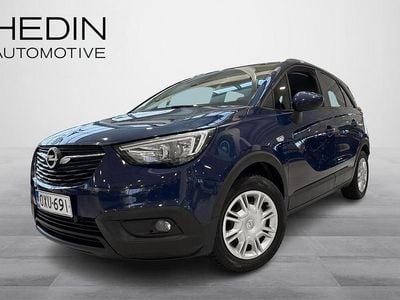 Käytetty Opel Crossland X Comfort 110 HP (80 kW) 2019 Sininen Katumaasturi
