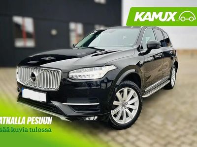 Musta Käytetty 2016 Volvo XC90 Inscription Katumaasturi | 41 900 € (Hieman kallis)