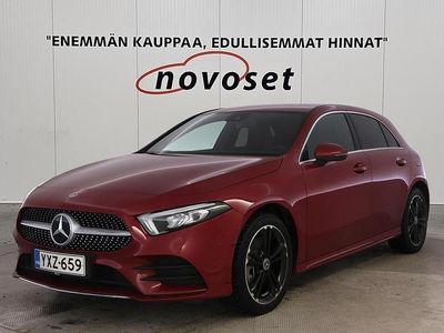 Punainen Käytetty 2022 Mercedes A250 AMG line Viistoperä | 26 770 € (Perustarjous)