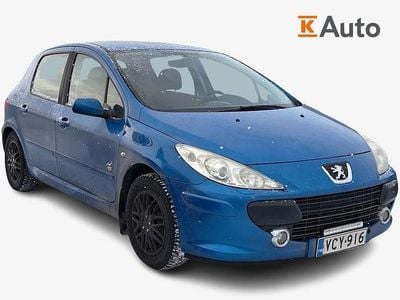 Käytetty Peugeot 307 109 HP (80 kW) 2008 Sininen Viistoperä