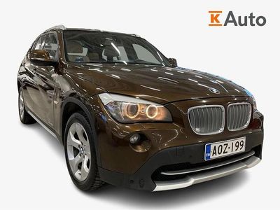 Käytetty BMW X1 204 HP (150 kW) 2009 Sininen Katumaasturi