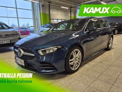 Käytetty Mercedes A180 Business 136 HP (100 kW) 2021 Sininen Sedan
